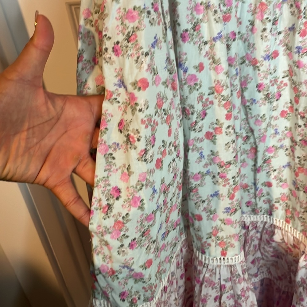 LoveShackFancy x Target Camille Floral Cottagecore Tiered dress - Picture 8 of 8